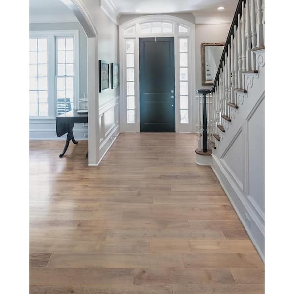 Artist Dream Heirloom Hickory 0.5 in. T x 7.5 in. W Hand Scraped Engineered Hardwood Flooring (27.41 sq. ft./case)