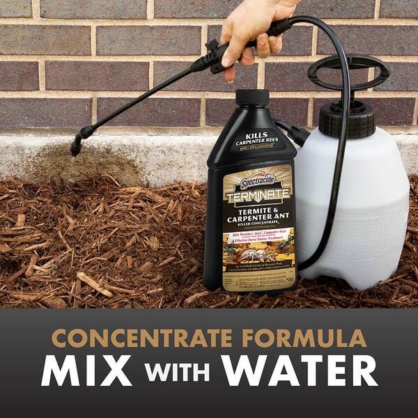Spectracide Terminate 32 oz. Concentrate Termite and Carpenter Ant Killer HG 96410 3 The Home Depot