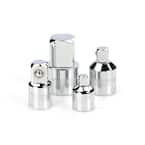 1/4 in., 3/8 in., 1/2 in. Adapter/Reducer Set (4-Piece)