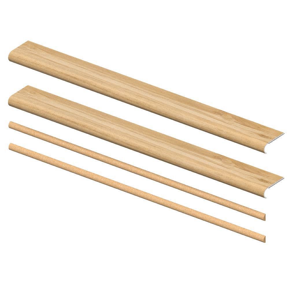 Lakeside Hill Oak 6.5mm x 46in x 5in Exact Match Round Nose Open Stair Return/Landing Kit (2-Pack) price history on PriceWatchPro
