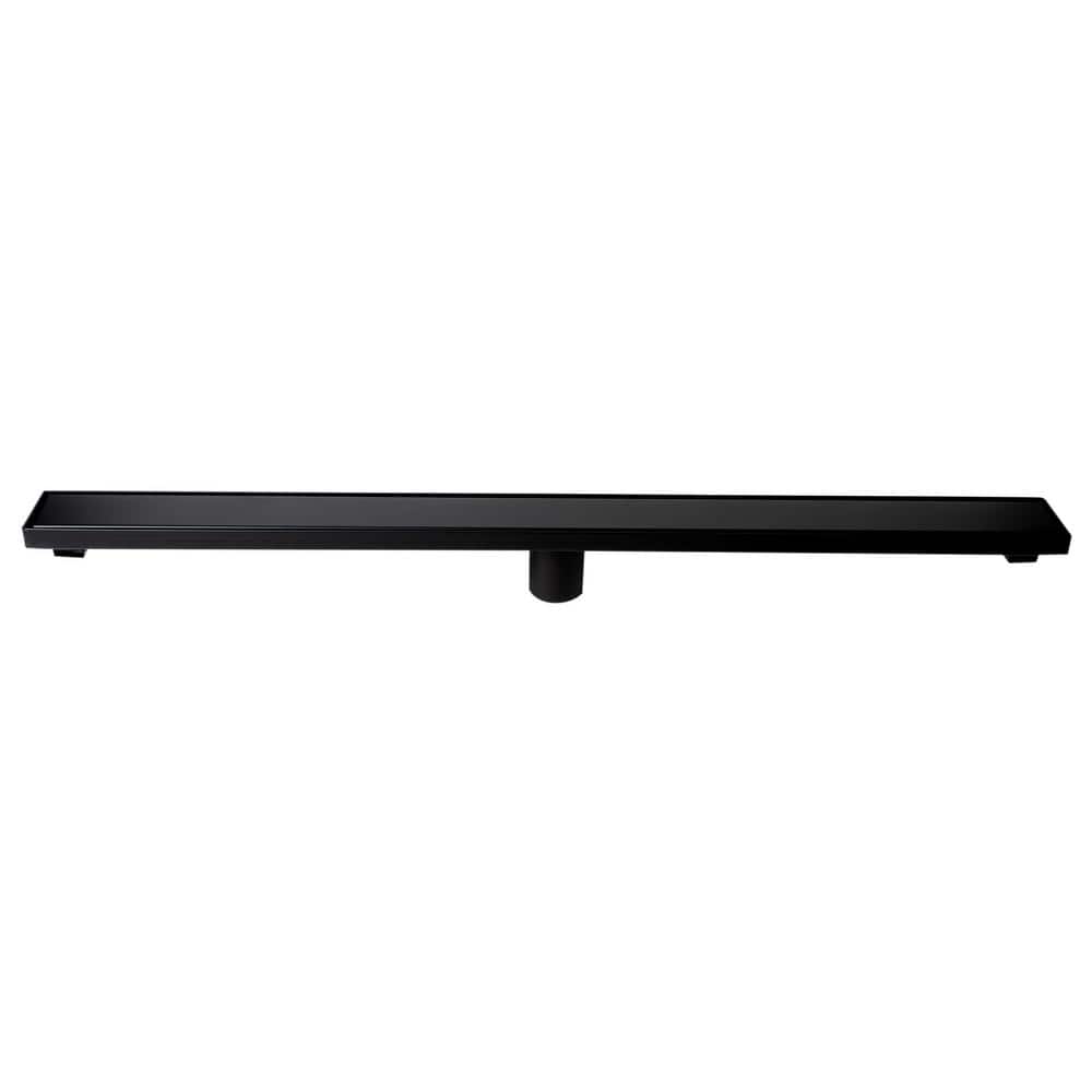 36 in. Linear Shower Drain in Black Matte price history on PriceWatchPro