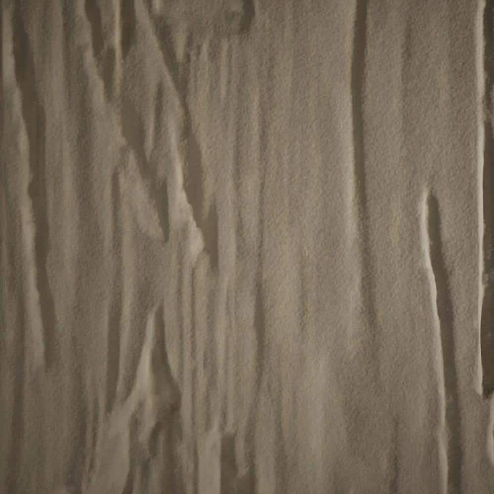 Rustic Taupe Hand Hewn Faux Wood Ceiling Beam, 12' L