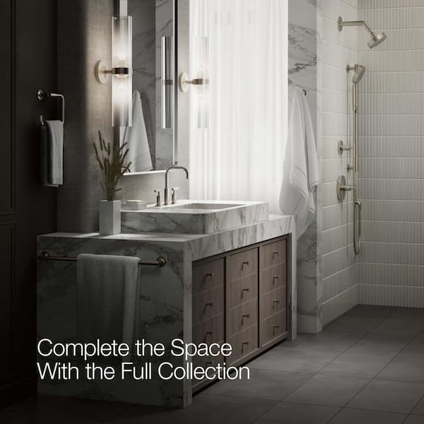 KOHLER Purist 8 in. Widespread 2-Handle Water-Saving Bathroom
