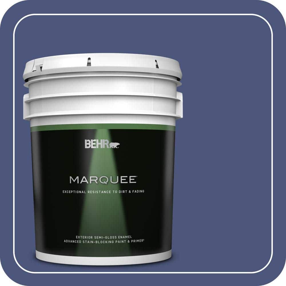 5 gal. #620D-7 Deep Indigo Semi-Gloss Enamel Exterior Paint & Primer price history on PriceWatchPro