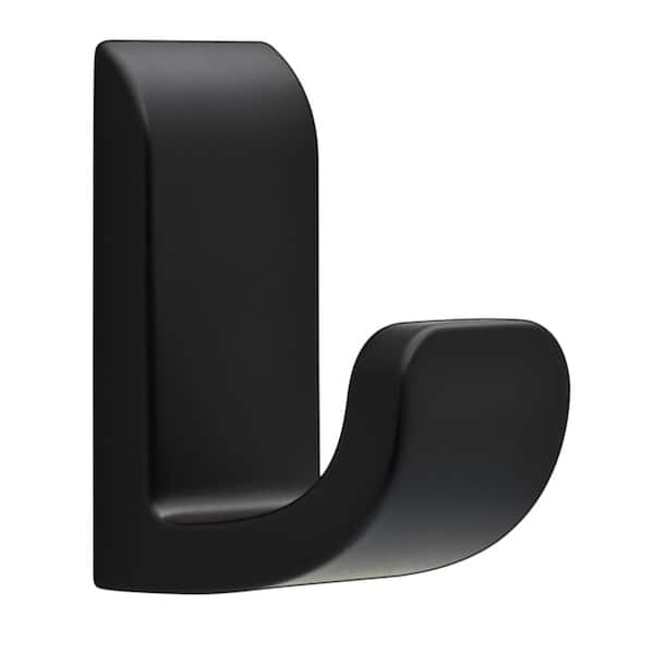 Delta Annalisa Single Towel Hook In Matte Black Ana35-fb - The Home Depot