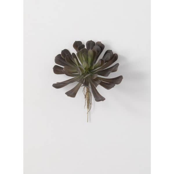 Artificial 7 in. Green Echeveria Succulent Pick