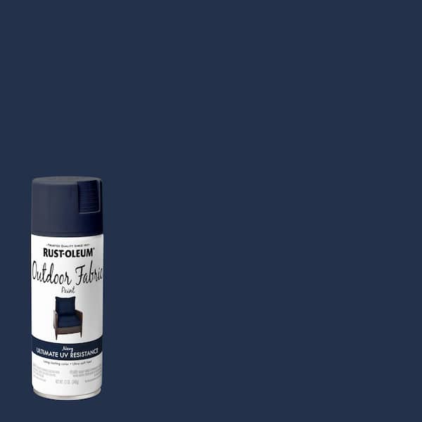 12 oz. Navy Outdoor Fabric Spray Paint (Case of 6)
