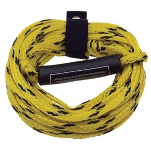 Unbranded 60 ft. 2 Rider Tow Rope with Inflatable Float and Wrap