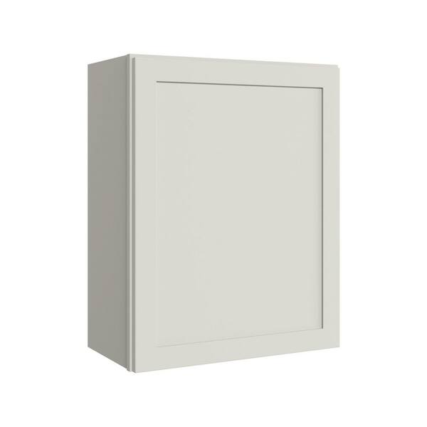 Thornton 24 in. W x 12 in. D x 30 in. H Assembled Plywood Shaker Wall Kitchen Cabinet in Moonshine