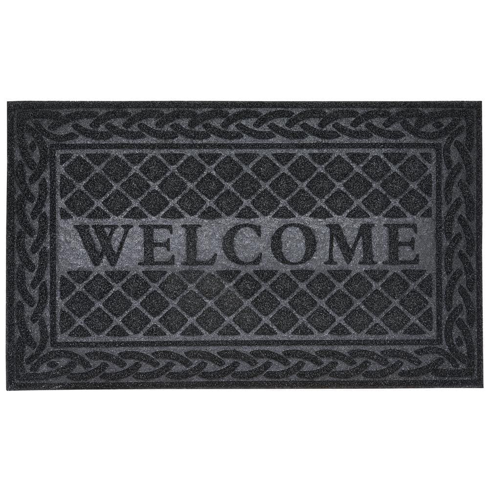 Northlight Black Coir Merry Christmas Doormat 18 X 30, 1 - Fry's