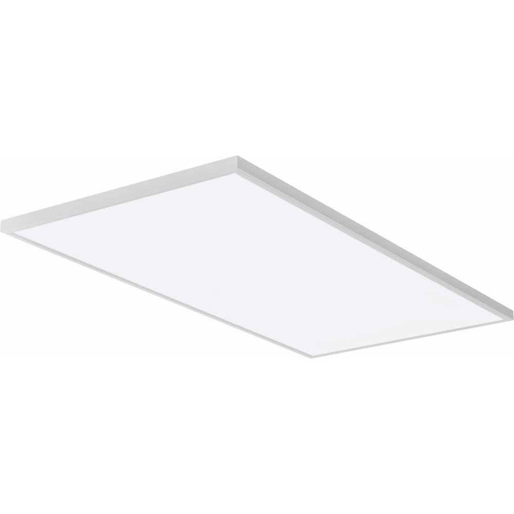 White Aluminum 48" x 24" LED Flat Panel Light