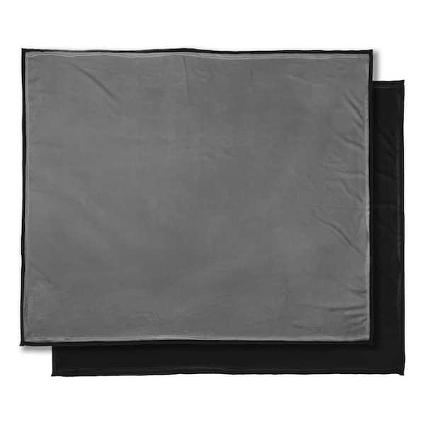 THE NORTHWEST GROUP Maximus Weighted Blanket Platinum/Black Weighted Blanket