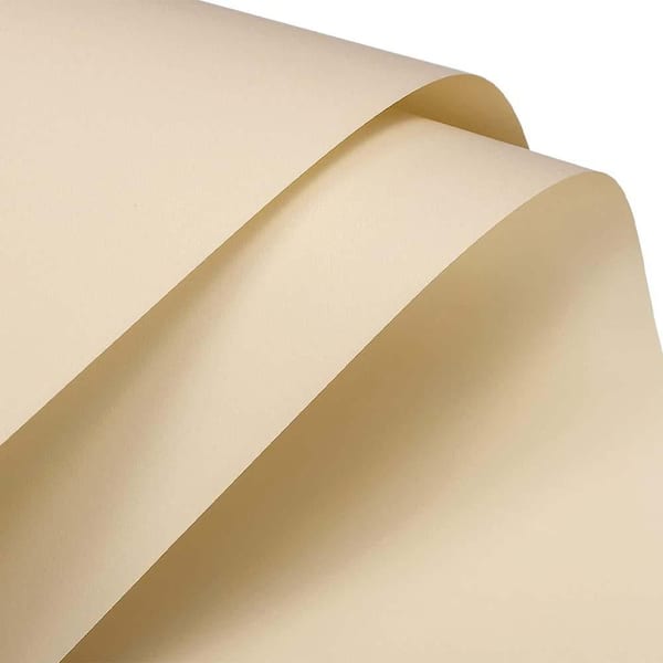 22.8 x 22.8 in. Waterproof Pearlescent Flower Wrapping Paper for Bouquets DIY Crafts Gift Packaging Khaki 10 Piece