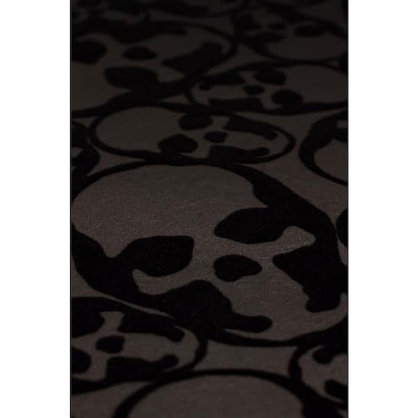 Graham & Brown Black Paper Non-Pasted Wallpaper Roll (Covers 56 Sq. Ft.)  19911 - The Home Depot