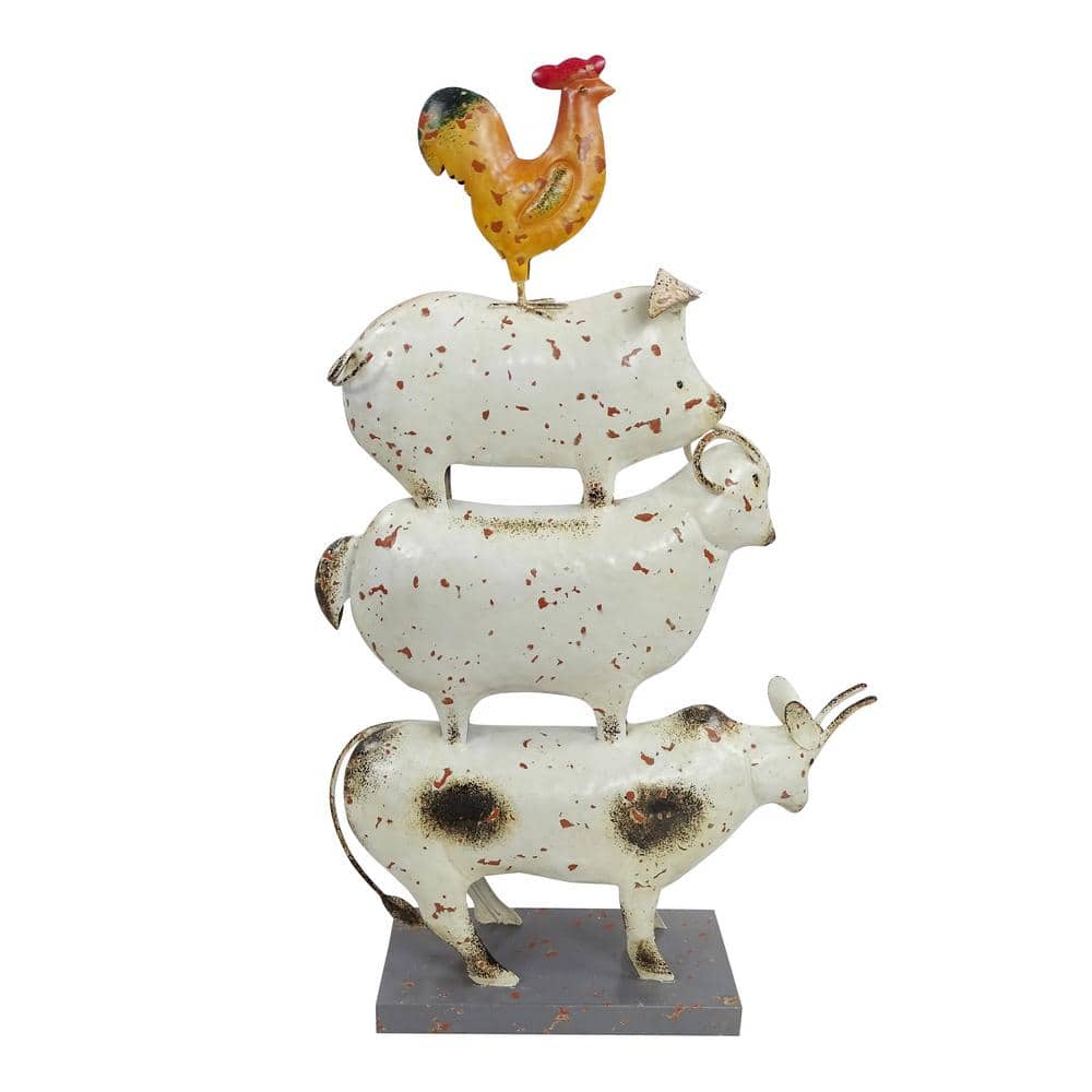 Metal 4-Ply Animal Decor