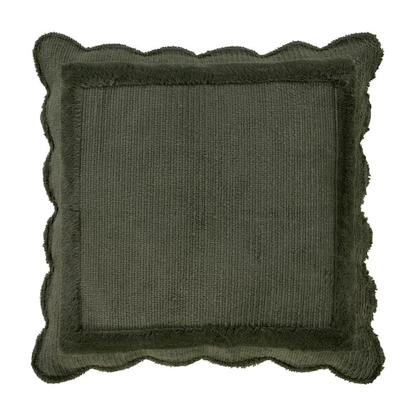 Unbranded Treasure Evergreen Polyester Euro Quilted Sham