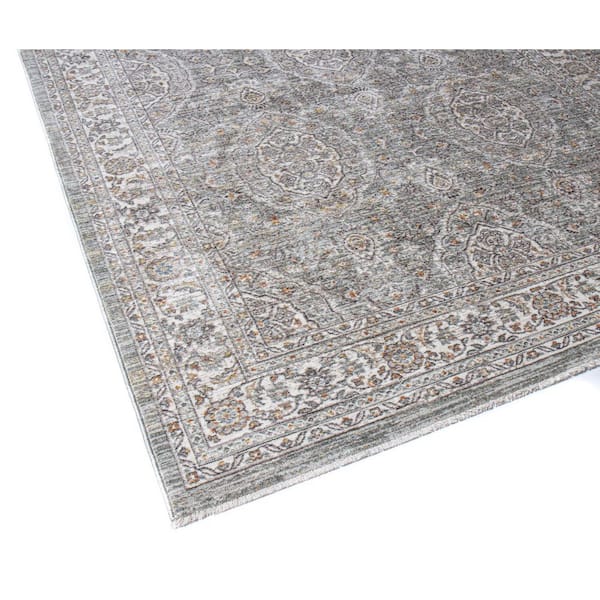 Legacy Sage 9 ft. x 12 ft. Geometric Transitional Area Rug