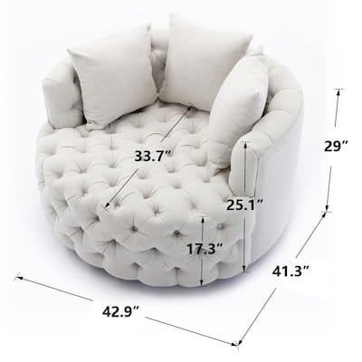 Swivel Accent Chairs The Home Depot Swivel Accent Chairs The, Round Swivel Arm Chairs Living Room