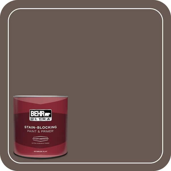 BEHR ULTRA 1 qt. #MQ2-44 Museum Extra Durable Flat Interior Paint & Primer