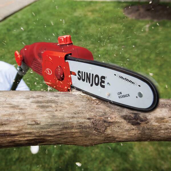 8 Amp 10-in. Corded Pole Chainsaw With Extension Pole