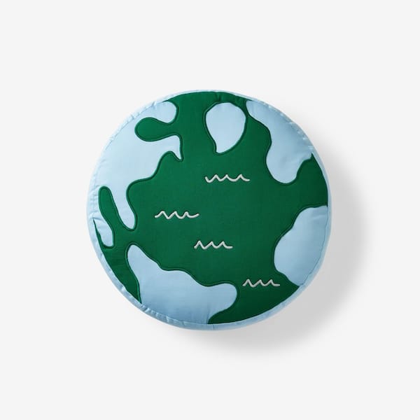 Company Kids Green Earth 36 in. x 20 in. Throw Pillow