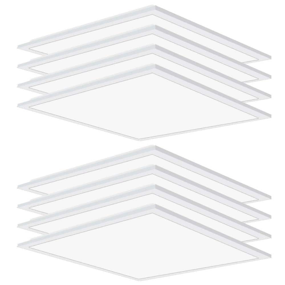 2 ft. x 2 ft. 5800 Lumens Integrated LED Panel Light, 5000K 2 x 2 LED Troff