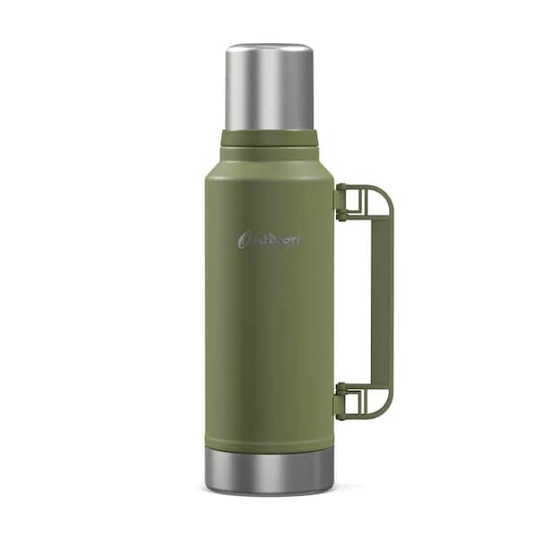 Outdoors PROFESSIONAL 33 oz. Green Stainless Steel Thermo Classic Vacuum Thermos