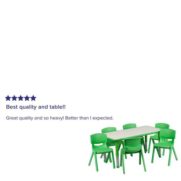 Carnegy Avenue Green Kids Table