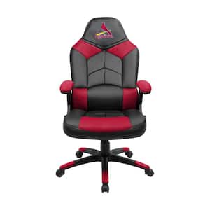 Cardinals Black PU Oversized Gaming Chair