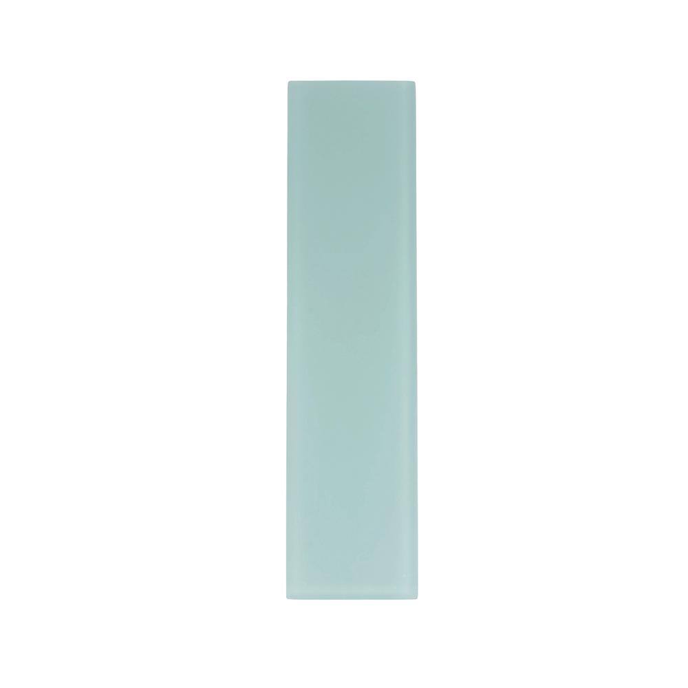 Light Blue Matte Glass 3" x 12" Subway Tile