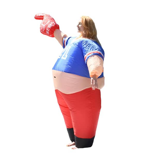 Adult Size ALEKO Halloween Inflatable Party Costume Pot Belly Personal Trainer 