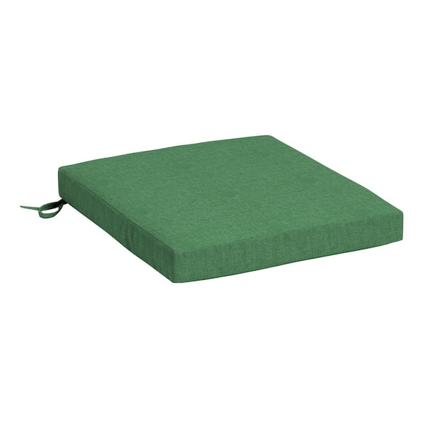 ARDEN 17 x 17 Basics Outdoor Square Seat Cushion, Moss Green Mila