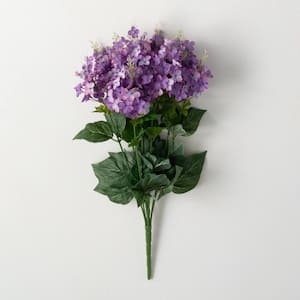 21 in. Artificial Purple Lilac Floral Arrangement