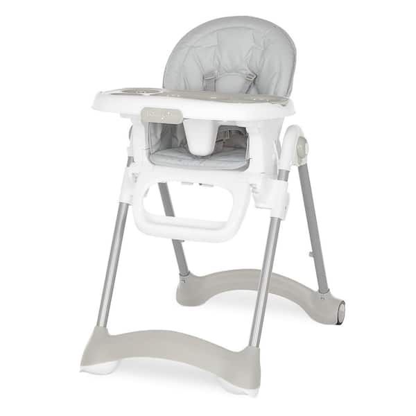 Dream On Me Solid Times Gray Sleek Highchair