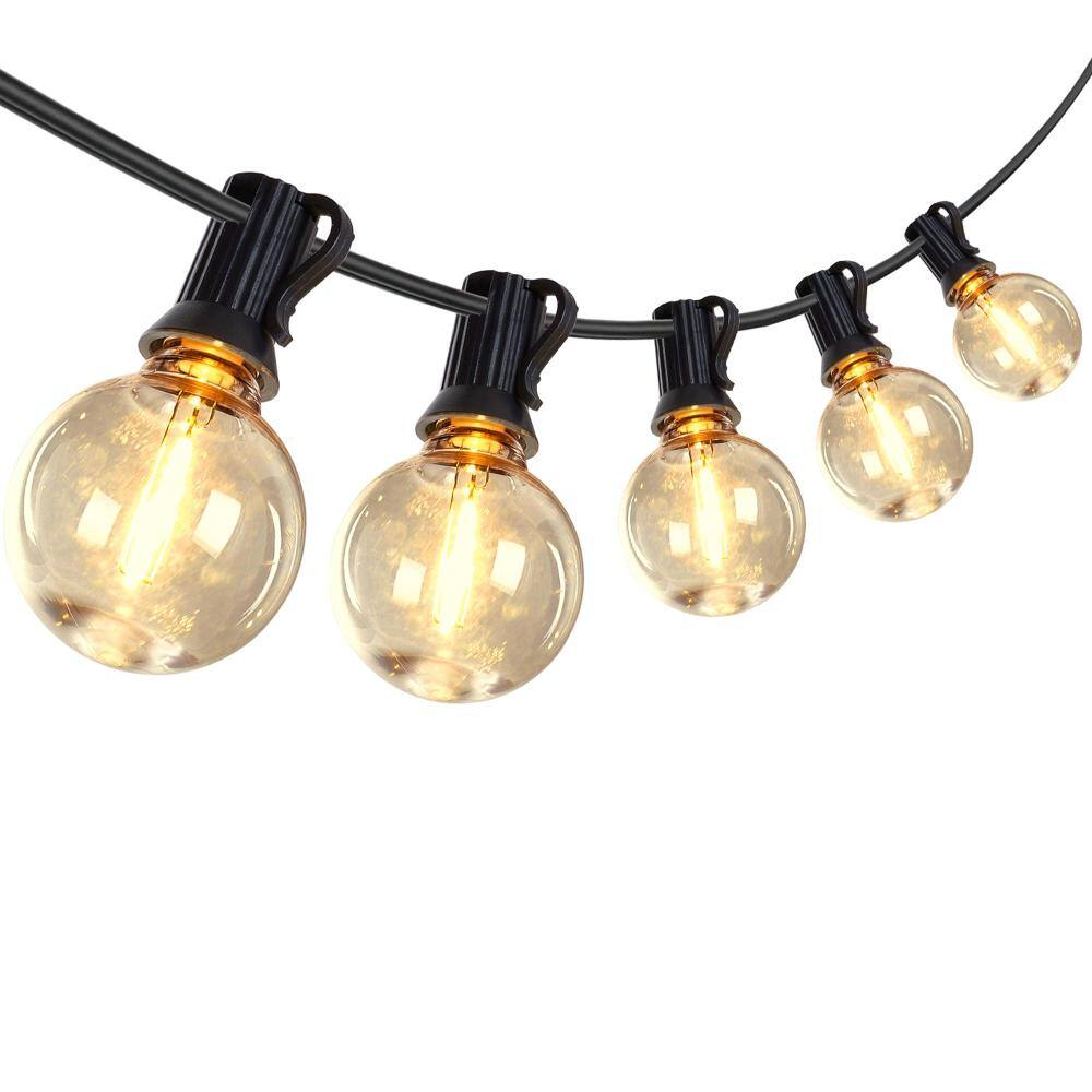 Indoor/Outdoor String Lights 100 Shatterproof Bulbs 200 ft. IP65 Weatherproof for Patio, Backyard price history on PriceWatchPro