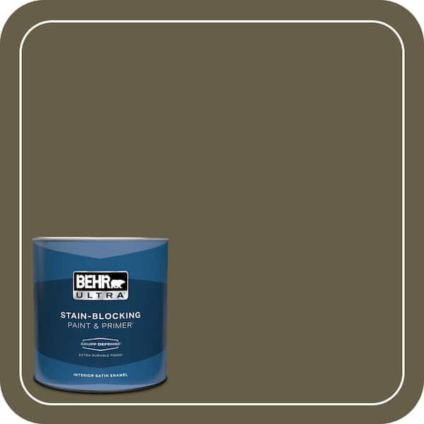 BEHR ULTRA 1 qt. Home Decorators Collection #HDC-FL13-9 Squirrels Nest Extra Durable Satin Enamel Interior Paint & Primer