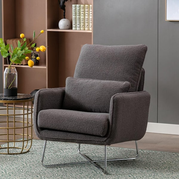 comfy gray chair