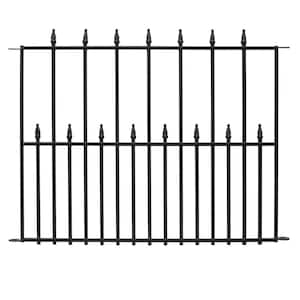 2.44 ft. H x 3 ft. W Empire Steel 3-Rail Fence Panel