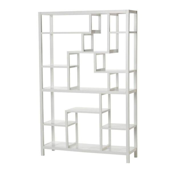 Unbranded Parsons 40 in. W White Display Shelf