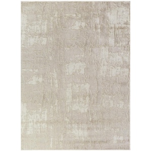 Boswell Pink 5 ft. x 7 ft. Abstract Area Rug