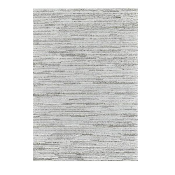 5 ft. x 8 ft. Gray Abstract Area Rug