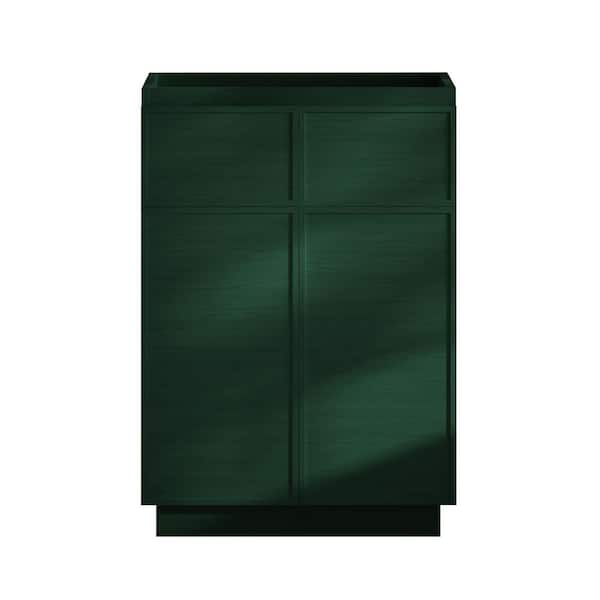 St. Tropez 24 in. Freestanding Bath Vanity Cabinet without Top in Green Oak