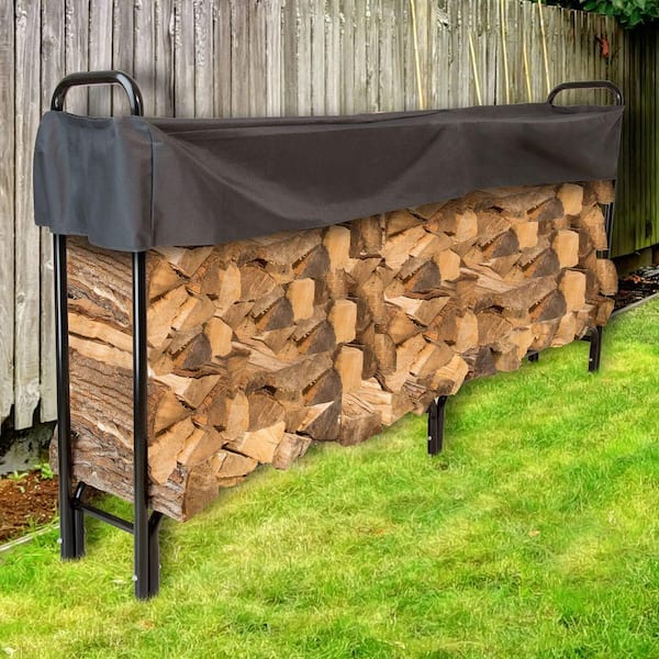 Mimigo Firewood Log Rack Cover, Extérieur imperméable à l'eau