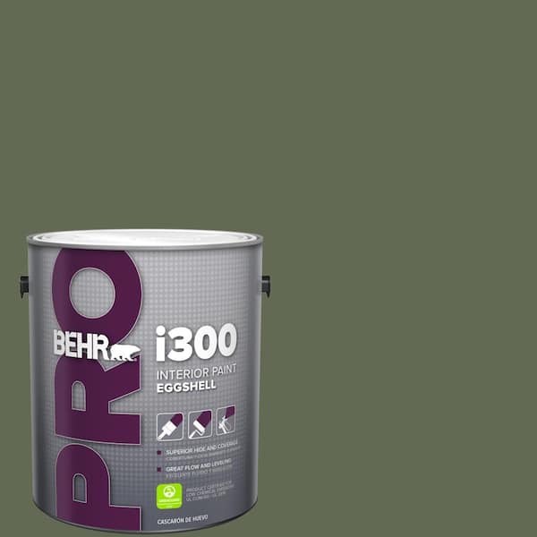 BEHR PRO 1 gal. #ICC-87 Rosemary Sprig Eggshell Interior Paint