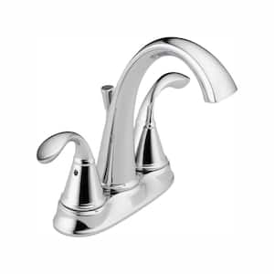 Zella 4 in. Centerset 2-Handle Bathroom Faucet in Chrome