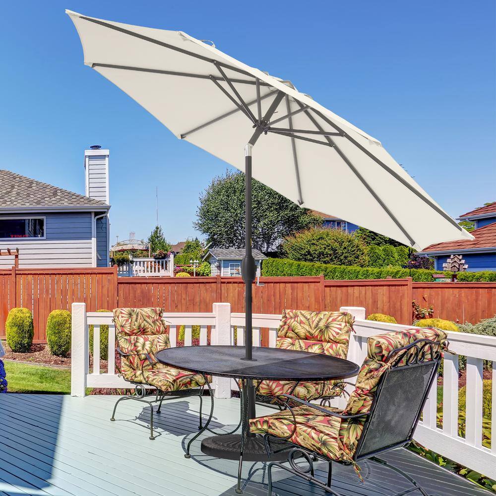 Reviews for JOYESERY 9 ft. Patio Market Umbrellas with Crank and Tilt