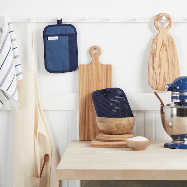 Beacon Cotton Navy Blue Pot Holder (2-Pack)