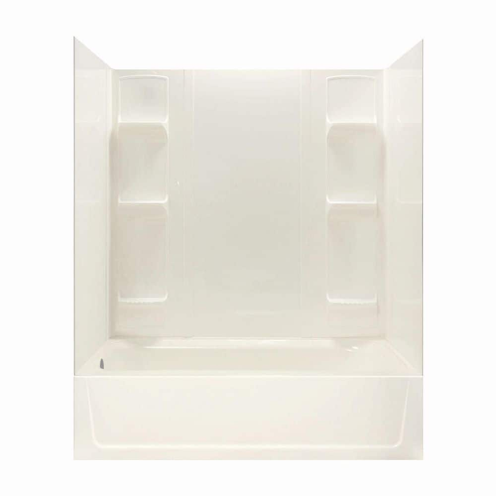 MUSTEE Durawall 60 in. L x 30 in. W x 73.75 in. H Rectangular Tub ...