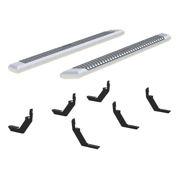 Aries AdvantEDGE Chrome Aluminum 85-Inch Truck Running Boards, Select Chevrolet Colorado, GMC Canyon