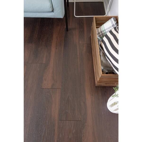 Home Decorators Collection Hillborn Hickory 12 mm Thick x 8.03 in. Wide x  47.64 in. Length Laminate Flooring (15.94 sq. ft. / case) 361241-24975